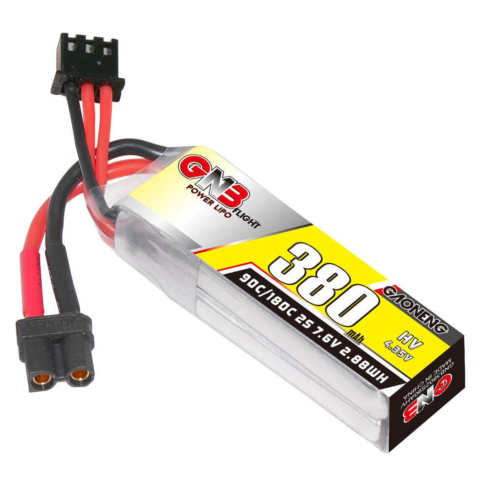GNB 2S 7.6V 380mAh 90C/180C Li - Rc Helicopter Parts recension och pris